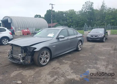 2016 BMW 550I xDrive из США, поврежденный, VIN WBAKP9C55GD981135